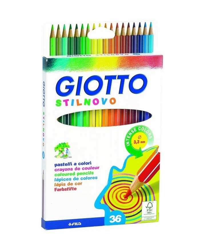 Giotto Stilnovo pastelli colorati in astuccio 24 colori 